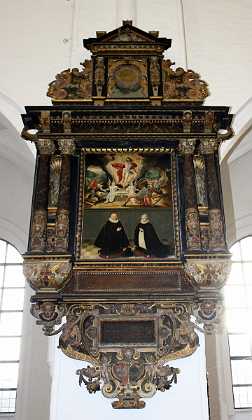 Hans Meier ca. 1604 Hans Meier toldskriver f. 1560, d. 1602 og hustru Anna Thormedes d. 1604 1600-09 Helsingr stift