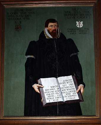 Johannes Meyer Johannes Meyer, pastor ved Sct. Marie, og provst i Flensborg, f. 1530 d. 1584. 1580-89 Tyskland