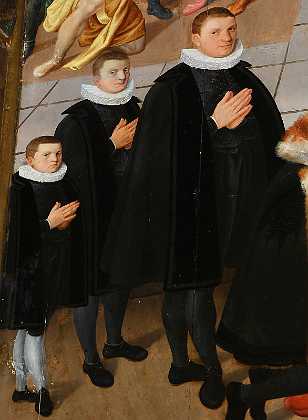 Evert Vette 1601 Evert Vette, kbmand f. 1536 d. 1599 samt frue Catharina von Deventer f. 1557 d. 1629. 1590-99 Tyskland