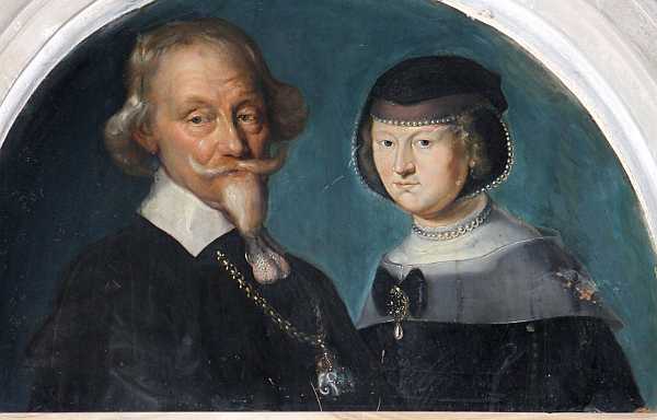 Christian Thomesen Sehested 1657 Kansler Christian Thomsen Sehested, f. 1590 d. 1657, med hustru Mette Holgersdatter Rosenkrantz, f. 1601 d. 1644....
