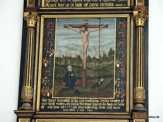 Viffert Tønne Viffert d. 1571 9 år gammel. Iver Viffert, f. og d. 1577. Oprindeligt Nyborg kirke 1570-79 #natmus