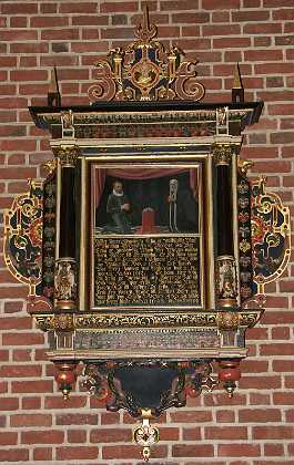 Christian Gyldenstjerne og Dorothea Rud ca. 1617 Christian Gyldenstjerne til Restrup, f. 1552, d. 1617 - og Dorothea Rud f. 1560, d. 1648. 1610-19 Roskilde stift