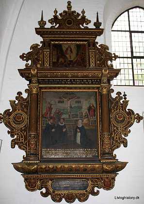 Peder Christensen og Søren Jensen Frost To rådmænd og slotskrivere på Schanderborg, Peder Christensen, f. 1548 d. 1610, og Søren Jensen Frost,f. 1577 d. 1642,...