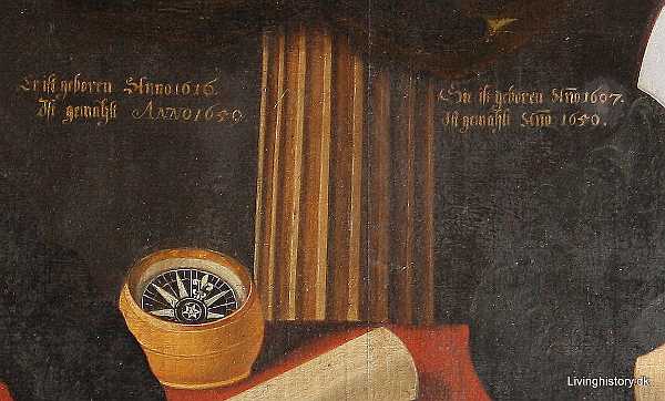 Ukendt Ukendt par. Manden f�dt i 1616, kvinden i 1607. Med p�skrift: Malet i 1659, men formentlig er manden malet i 1630-erne,...