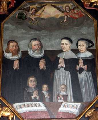 Tomas og Søren Jensøn 1668 Tomas Jensøn Præst, og hustru Inger Nielsdatter Otte Jensøn. Præst til Grønbæk d. 1723 og hustru Johanne Nielsdatter....