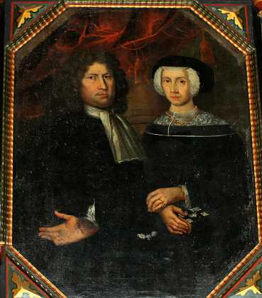Heinrich Bahnsen Heinrich Bahnsen rådmand og farver, f. 1633 d. 1688 og hustru Magdalene f. 1631 d. 1711. 1680-89 Haderslev stift