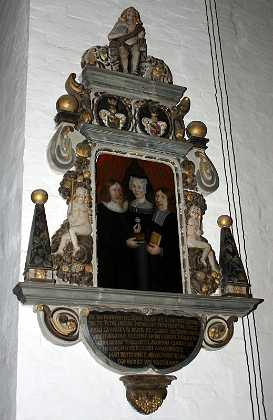 Margaretha Schmidt Margaretha Schmidt f. 1640, d. 1708, med mand Peter Dreier ærkediakon, f. 1618 (til højre) og mand Poul Sass ærkediakon...
