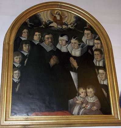 Ubekendt med familie ca. 1650-1660 1650-59 Roskilde stift