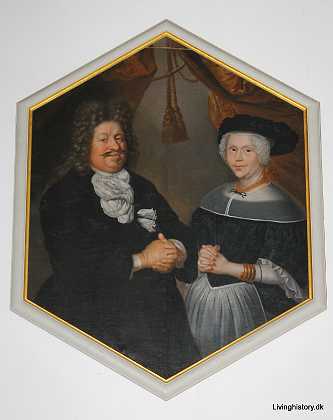 Christen de Linde 1686 Christen Linde f. 1626 d. 1706 og Dorothea Nielsdatter Solgaard f. 1639 d. 1685 Viborg stift 1680-89
