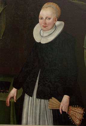 Ukendt dameportræt ca. 1630 1630-39 Roskilde stift