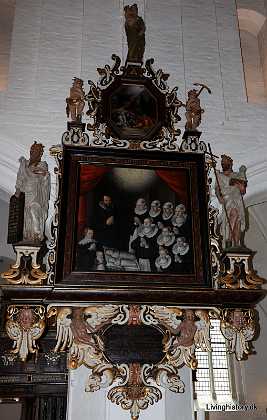 Christen Lauridsen Glob 1639 Sognepræst, provst, Christen Lauridsen Glob f. 1581 d. 1633 med hans fire hustruer Karin Hofmann, Johanne Hansdatter...