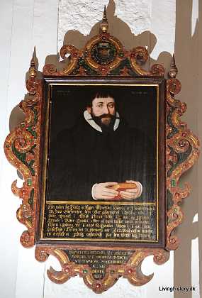 Jens Søffrensøn Jens Søffrensøn 1547-1612, provst. Malet 1597. 1590-99
