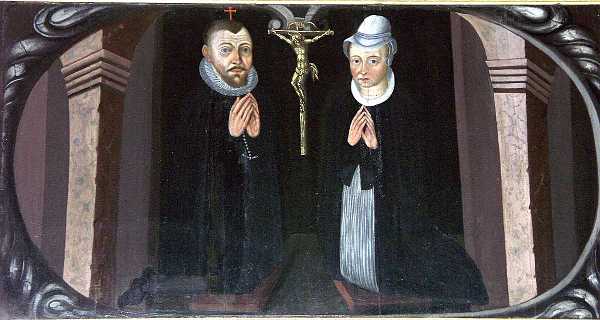 Willum Mikkelsen 1626 Willum Mikkelsen d. 1620, byskriver. Frue Karen Nielsdatter d. 1628. 1620-29 Roskilde stift