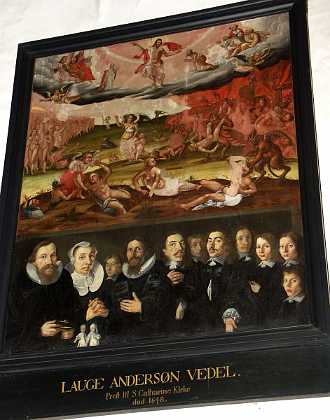 Lauge Andersen Vedel 1648 Lauge Andersen Vedel, sognepræst d. 1648 og hustru Lisbeth d. 1659 1640-49 Ribe stift