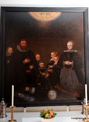 Sven Ausenius Sven Ausenius, præst, f. 1617, d. 1678. Med hustru og børn 1660-69 Halland, Sverige