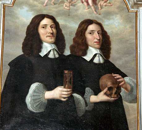 Bent og Niels Andersen 1654 Bent Andersen f 1634 d. 1654 og bror Niels Andersen f. 1637 d 1654. Snner af borgmester i Frederikstad Anders Olufsen...