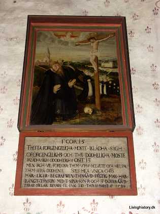 Tynesson Prst til Snga Bngt Tynesson Opsat 1584 i forbindelse med datterens dd, idet hun druknede p vej til kirke. 1580-89...