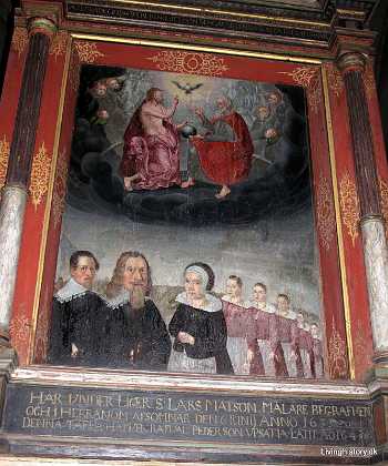 Lars Matsson Mlare Lars Matsson Mlare, maler og borger i Vsters d. 1635 med hustru Margareta Plsdotter samt hendes anden mand Rafval...