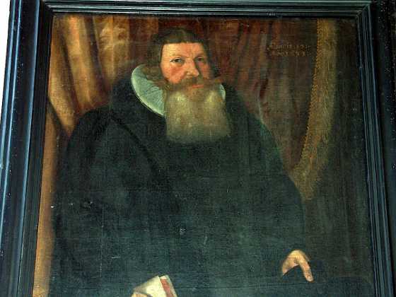 Anders Christensen Arrebo 1633 Anders Christensen Arrebo fhv. biskop i Trondhjem senre sognepræst i Vordingborg. f. 1587 d. 1637 1630-39 Roskilde stift