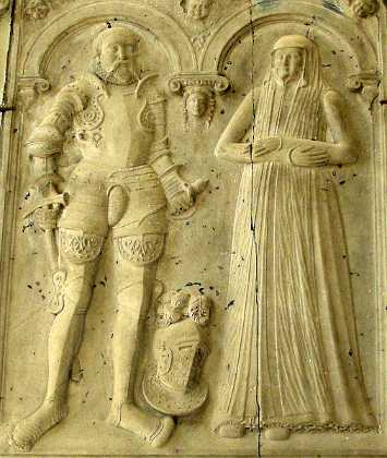 Hans Skovgaard og Anne Parsberg Hans Skovgaard til Magleby i Sk�ne, Thyholm, Helsingborg, Fligende og Sanderumg�rd. Erkedegn i Viborg, domprovst i...