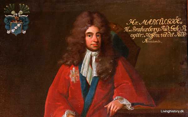 Marcus G�ye Marcus G�ye f. 1635 d. 1698. Kammerherre og ambassad�r. Skoleherre p� Herlufsholm skole. Sidste mand i sl�gten G�ye...